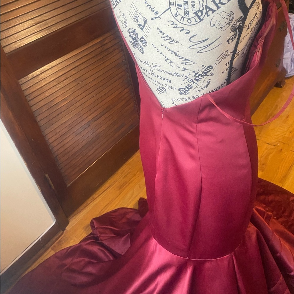 red collette prom dress size 8